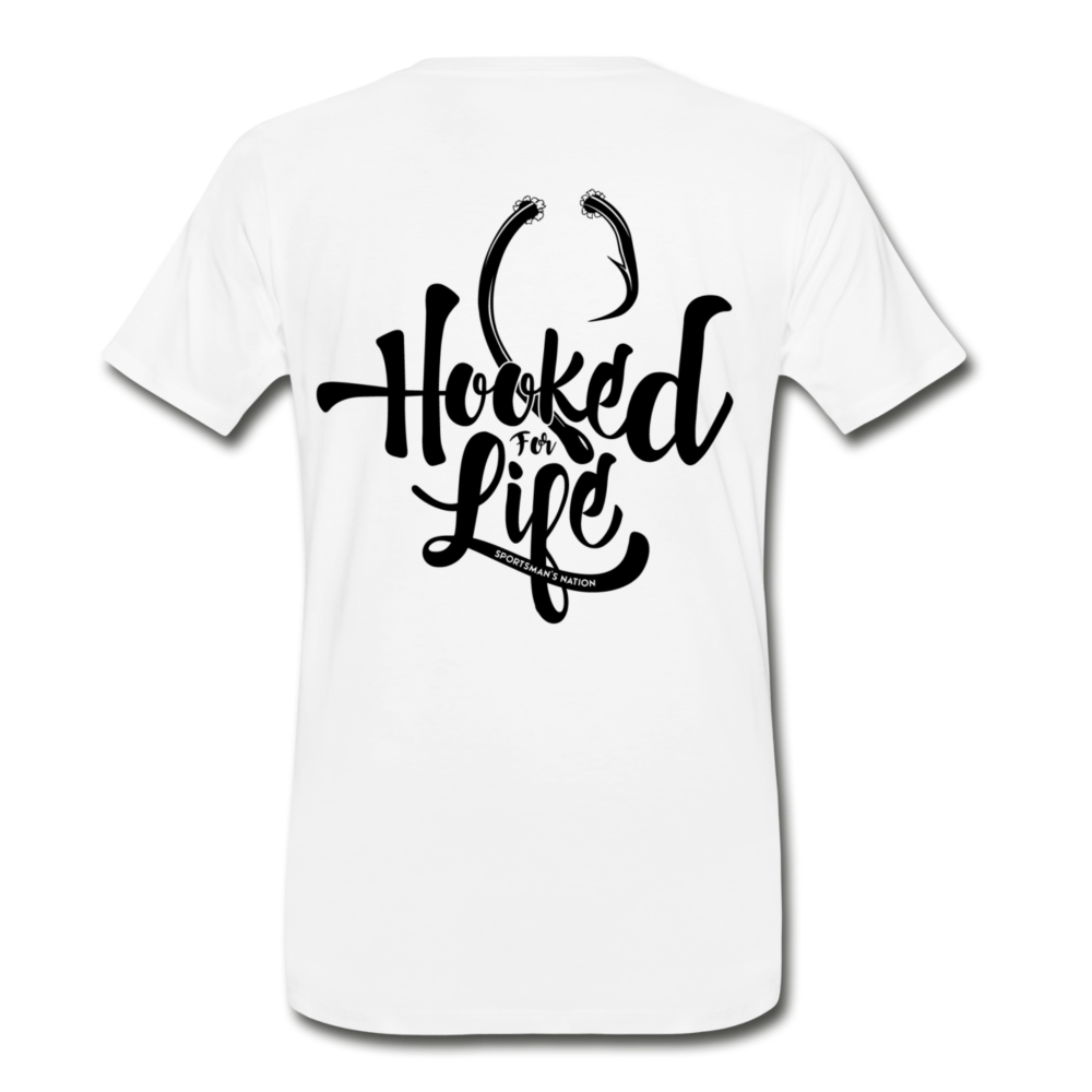 Men's Hooked T-Shirt - white
