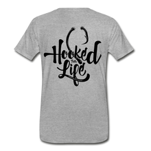 Load image into Gallery viewer, Men&#39;s Hooked T-Shirt - heather gray
