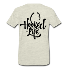 Load image into Gallery viewer, Men&#39;s Hooked T-Shirt - heather oatmeal

