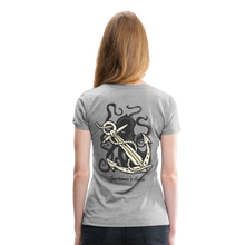 Load image into Gallery viewer, Women’s Premium Deep Down T-Shirt - heather gray

