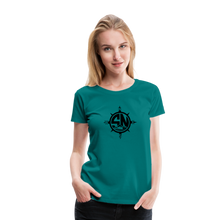 Load image into Gallery viewer, Women’s Premium Deep Down T-Shirt - teal
