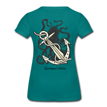 Load image into Gallery viewer, Women’s Premium Deep Down T-Shirt - teal
