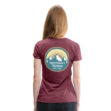 Load image into Gallery viewer, Women’s Premium T-Shirt - heather burgundy
