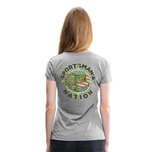 Load image into Gallery viewer, Women’s Premium Largemouth T-Shirt - heather gray
