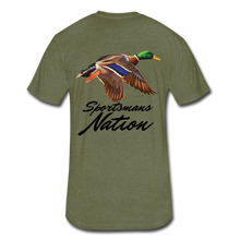 Load image into Gallery viewer, Sportsman&#39;s Nation Mallard T-Shirt - heather military green
