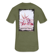 Load image into Gallery viewer, Tagged Out Elk T-Shirt - heather military green
