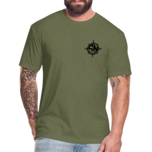Load image into Gallery viewer, Run &amp; Gun Crew T-Shirt - heather military green
