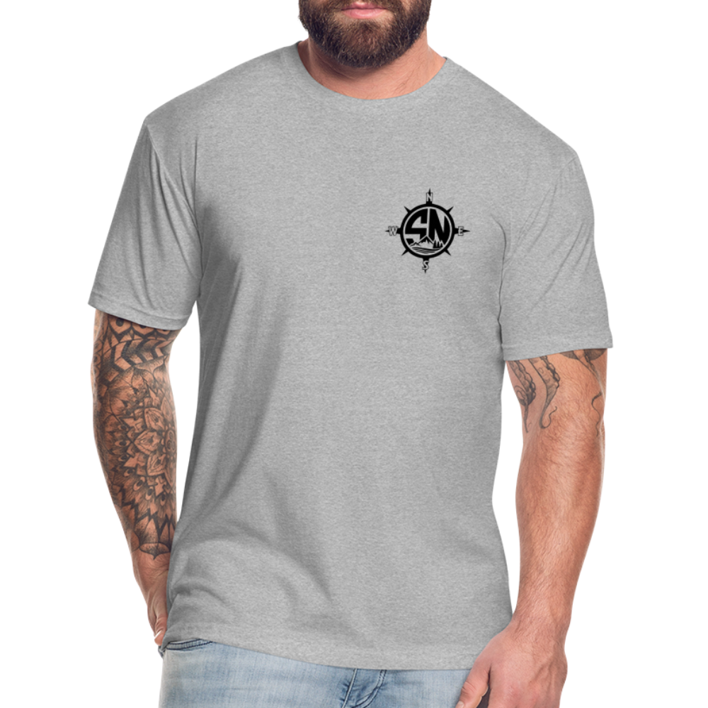Men's Turkey Tracks T-Shirt - heather gray