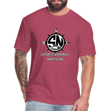 Load image into Gallery viewer, Branded T-Shirt - heather burgundy
