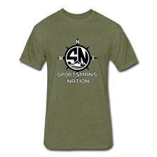 Load image into Gallery viewer, Branded T-Shirt - heather military green
