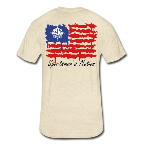 Sportsman's USA T-Shirt - heather cream