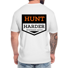 Load image into Gallery viewer, Hunt Harder T-Shirt - white
