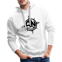 Load image into Gallery viewer, Premium Black Logo Hoodie - white
