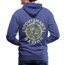 Load image into Gallery viewer, Badfish White Marlin Hoodie - royal blue
