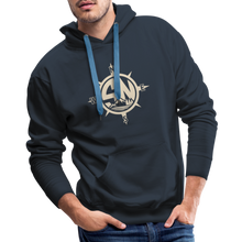 Load image into Gallery viewer, Badfish White Marlin Hoodie - navy
