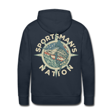Load image into Gallery viewer, Badfish White Marlin Hoodie - navy
