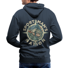 Load image into Gallery viewer, Badfish White Marlin Hoodie - navy
