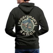 Load image into Gallery viewer, Badfish White Marlin Hoodie - charcoal grey

