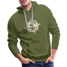 Load image into Gallery viewer, Badfish White Marlin Hoodie - olive green
