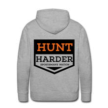 Load image into Gallery viewer, Hunt Harder Hoodie - heather grey
