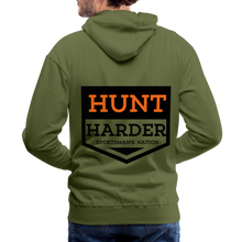 Load image into Gallery viewer, Hunt Harder Hoodie - olive green

