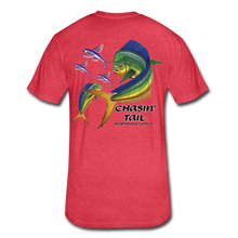 Load image into Gallery viewer, Chasin&#39; Tail Mahi T-Shirt - heather red

