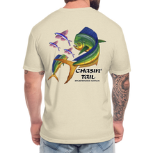 Load image into Gallery viewer, Chasin&#39; Tail Mahi T-Shirt - heather cream
