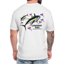 Load image into Gallery viewer, Chasin&#39; Tail Tuna T-Shirt - white
