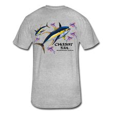Load image into Gallery viewer, Chasin&#39; Tail Tuna T-Shirt - heather gray
