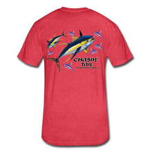 Load image into Gallery viewer, Chasin&#39; Tail Tuna T-Shirt - heather red

