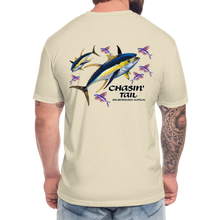 Load image into Gallery viewer, Chasin&#39; Tail Tuna T-Shirt - heather cream
