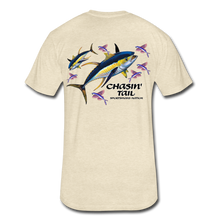 Load image into Gallery viewer, Chasin&#39; Tail Tuna T-Shirt - heather cream
