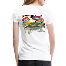 Load image into Gallery viewer, Women’s Premium Maryland Style T-Shirt - white
