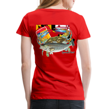 Load image into Gallery viewer, Women’s Premium Maryland Style T-Shirt - red
