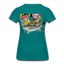 Load image into Gallery viewer, Women’s Premium Maryland Style T-Shirt - teal
