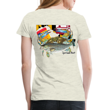 Load image into Gallery viewer, Women’s Premium Maryland Style T-Shirt - heather oatmeal
