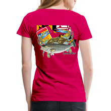 Load image into Gallery viewer, Women’s Premium Maryland Style T-Shirt - dark pink

