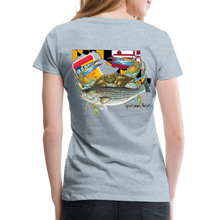 Load image into Gallery viewer, Women’s Premium Maryland Style T-Shirt - heather ice blue
