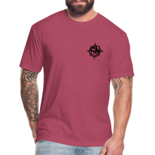 Load image into Gallery viewer, American Style T-Shirt - heather burgundy
