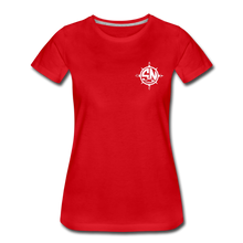 Load image into Gallery viewer, Women’s Premium MD Crab T-Shirt - red
