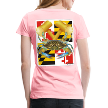 Load image into Gallery viewer, Women’s Premium MD Crab T-Shirt - pink
