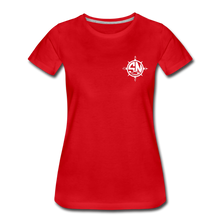 Load image into Gallery viewer, Women’s Offshore Slam Premium T-Shirt - red
