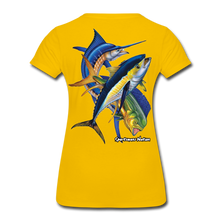Load image into Gallery viewer, Women’s Offshore Slam Premium T-Shirt - sun yellow

