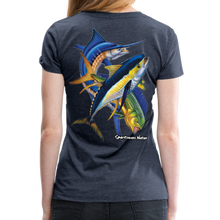 Load image into Gallery viewer, Women’s Offshore Slam Premium T-Shirt - heather blue
