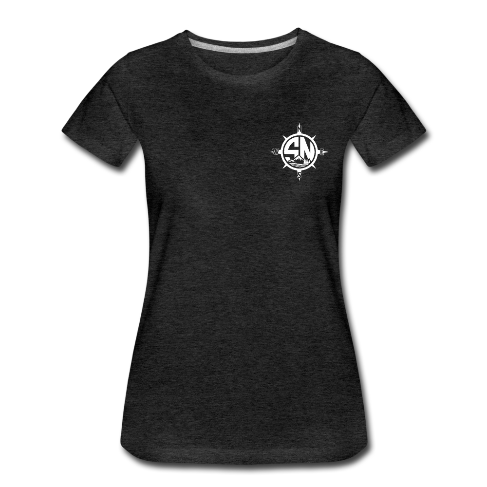 Women’s Offshore Slam Premium T-Shirt - charcoal grey