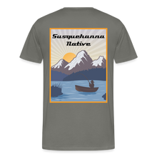 Load image into Gallery viewer, Men&#39;s Susky State Of Mind T-Shirt - asphalt gray
