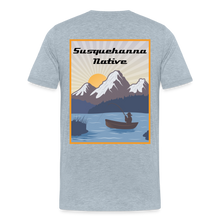 Load image into Gallery viewer, Men&#39;s Susky State Of Mind T-Shirt - heather ice blue
