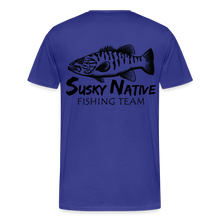Load image into Gallery viewer, Men&#39;s Smallie Fishing Team T-Shirt - royal blue
