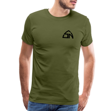 Load image into Gallery viewer, Men&#39;s Smallie Fishing Team T-Shirt - olive green
