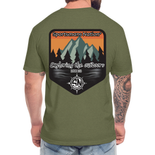 Load image into Gallery viewer, Exploring Since T-Shirt - heather military green
